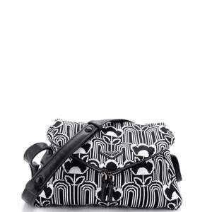 Prada Signaux Shoulder Bag Jacquard #234723P12B